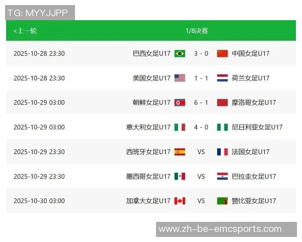 西班牙U17对阵德国U17的精彩比赛结果及赛后分析